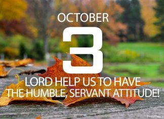 HAVE THE MIND OF CHRIST Prayer for October 3 have the mind of christ