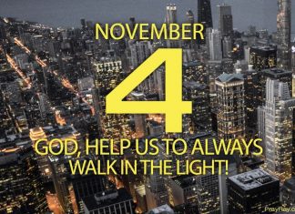 SPENDING TIME IN GOD’S PRESENCE Prayer for November 4 spending time in god's presence