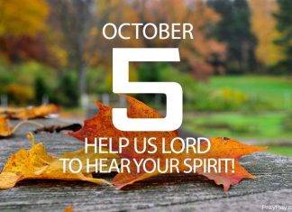 BE A MAN OF GOD Prayer for October 5 be a man of God