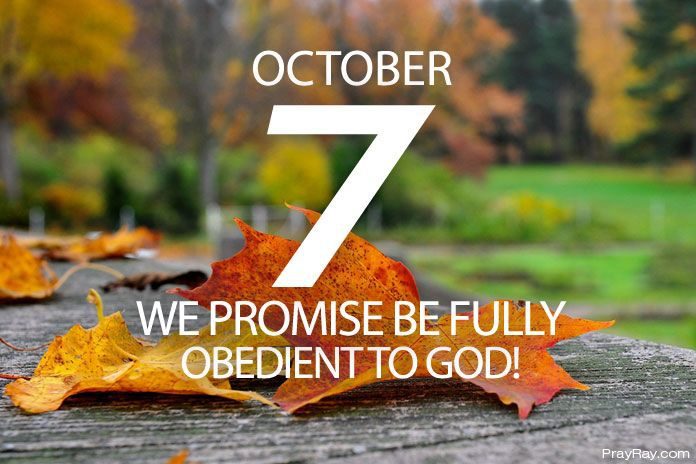 be fully obedient to God