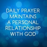 daily prayer reason