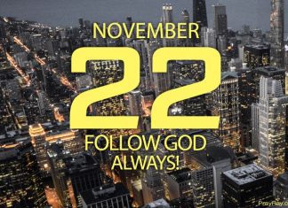 BE A MAN OF GOD Prayer for November 22 man of God
