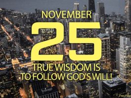 wisdom comes from god