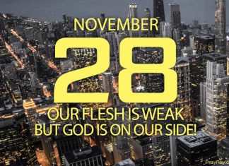 DEAL WITH TEMPTATION Prayer for November 28 deal with temptation