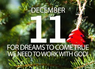 MAKE DREAMS COME TRUE Prayer for December 11 make dreams come true