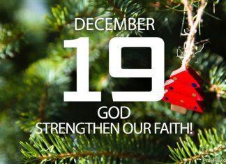 SAVED BY FAITH IN CHRIST Prayer for December 19 saved by faith in Christ