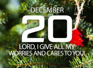 FIND YOUR JOY IN JESUS Prayer for December 20 find your joy in jesus
