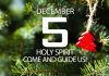 OBEYING THE HOLY SPIRIT Prayer for December 5 obeying the holy spirit