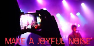 Make a JOYFUL NOISE unto the LORD – Bible verse make a joyful noise unto the lord