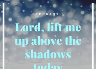 DIVINE LIFTING Prayer for February 5 divine lifting