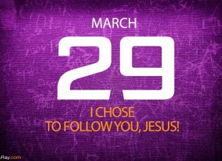 BUILDING A SOLID FOUNDATION IN CHRIST Prayer for March 29 Building a solid foundation in Christ