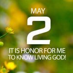 2 May prayer