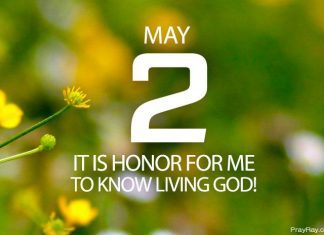 ALL IS VANITY EXCEPT KNOWING LIVING GOD Prayer for May 2 knowing living God