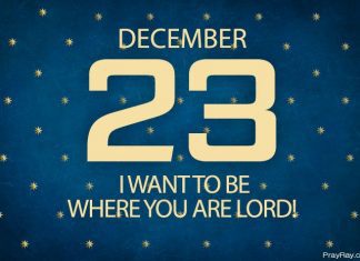 Advent. THE EVERLASTING JOY Prayer for December 23 the everlasting joy
