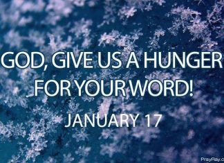 FEED YOUR SPIRIT WITH THE WORD OF GOD Prayer for January 17 feed your spirit with the word of God