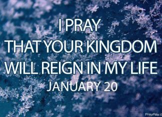 THE KINGDOM OF GOD IS WITHIN YOU Prayer for January 20 the kingdom of God is within you