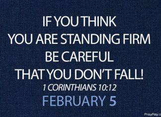 PUT YOUR CONFIDENCE IN GOD Prayer for February 5 put your confidence in God