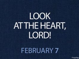 Lord looks at the heart