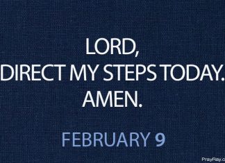 Ask God According to His Will – Daily Prayer for February 9 ask God according to his will