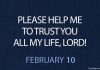 Love God More than Anything – Daily Prayer for February 10 love God more than anything