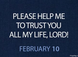 Love God More than Anything – Daily Prayer for February 10 love God more than anything