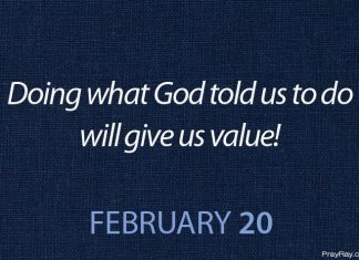 KEEP THE COMMANDMENTS OF GOD Prayer for February 20 Keep the commandments of God