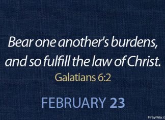 HELPING OTHER PEOPLE Prayer for February 23 helping other people