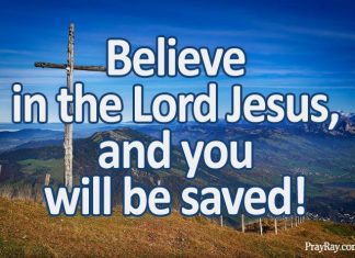 WE ARE SAVED BY FAITH Lent #day 15 we are saved by faith