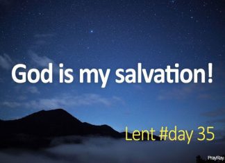 TREASURE OF SALVATION Lent #day 35 treasure of salvation