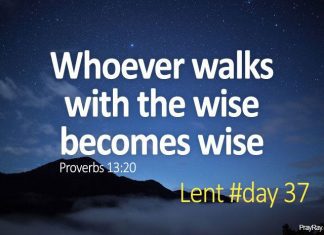 HOLD ON TO EACH OTHER Lent #day 37 hold on to each other