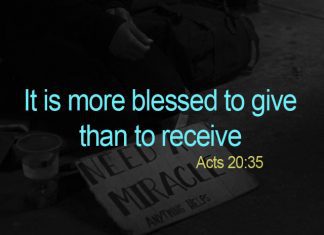 GIVING TO THE POOR Prayer for April 7 giving to the poor