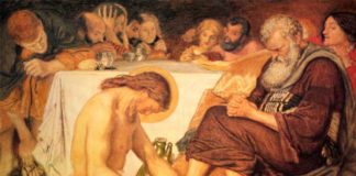 JESUS WASHES DISCIPLES FEET Maundy Thursday Meaning Jesus washes disciples feet