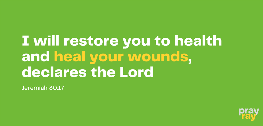 God wants to heal you