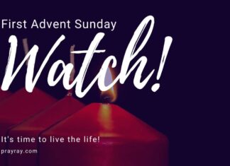 First Sunday of Advent. Time to Live first Sunday of Advent devotional