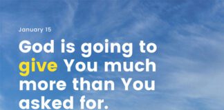 God Wants to Help You – Devotional for Today, January 15 God wants to help you devotional