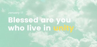 Unity is a Gift from God – Devotional for Today, January 17 Unity is a Gift from God Devotional