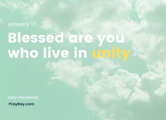 Unity is a Gift from God – Devotional for Today, January 17 Unity is a Gift from God Devotional