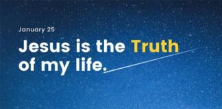 Jesus Christ is the Foundation – Devotional for Today, January 25 Jesus Christ is the Foundation Devotional