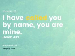 You belong to Jesus Devotional