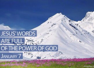 Jesus’ Teaching with Power. Devotional for Today, January 7 Jesus teaching with power Devotional
