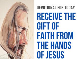 Jesus is the gift of faith. Devotional for Today, January 8 Jesus is the gift of faith Devotional