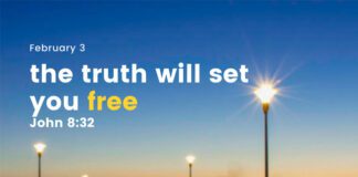 Want to live in truth? Devotional for Today, February 3 Want to live in truth Devotional