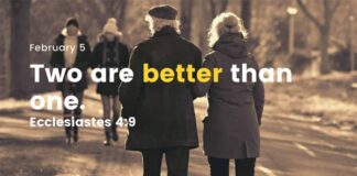 Love Your Spouse as Yourself – Devotional for Today, February 5 Love your Spouse as Yourself Devotional