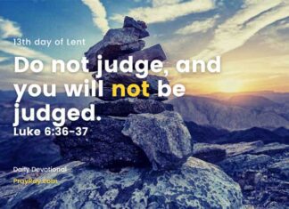 Be Merciful as your Heavenly Father. Daily Devotional, 13th day of Lent Be Merciful as your Heavenly Father