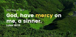 We are Dependent on God. Daily Devotional 25th day of Lent We are Dependent on God Devotional