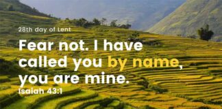 Jesus has Chosen You out of Many. Daily Devotional 28th day of Lent Jesus has Chosen You out of Many Devotional