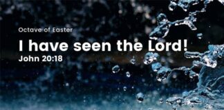 Octave of Easter. When Jesus Says Your Name, Everything Will Change Octave of Easter When Jesus says your name everything will change