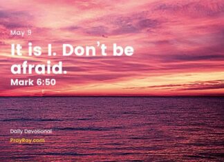 Jesus walks on water. Daily Devotional for May 9 Jesus walks on water Daily Devotional for May 9