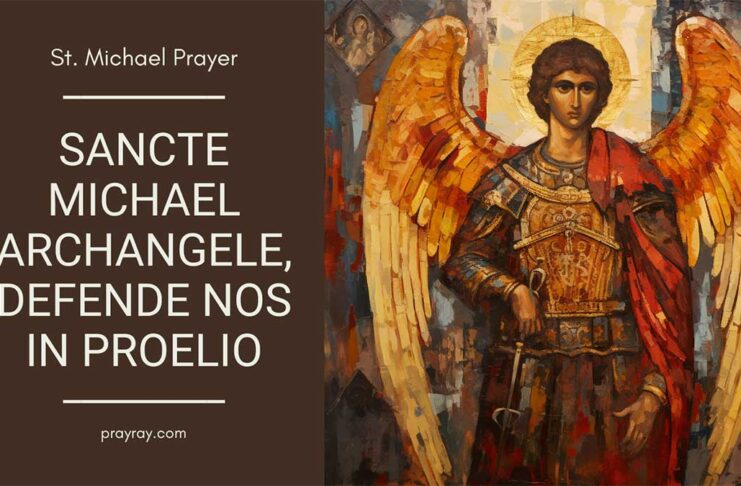 St Michael Prayer for protection