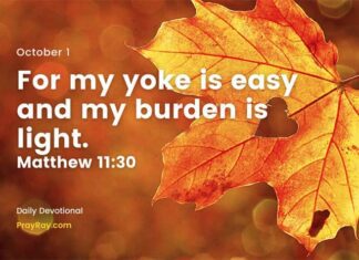 Don’t be afraid of change. Devotional for Today, October 1 Don't be afraid of change Devotional for Today